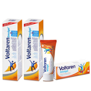 Voltaren Emulgel Back & Muscle Pain 3in1 Value Package 2 X 150g + 30g