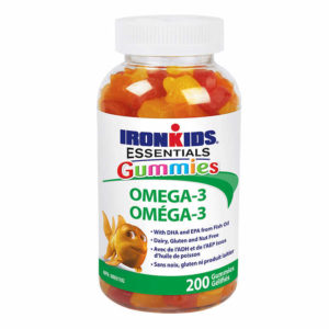 IronKids Essential Omega-3 Gummies, 200 Gummies