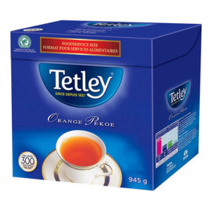 Tetley Orange Pekoe Tea, 300 Count