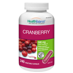 Cran-Max Cranberry 500mg - 240 Veggie Capsules - Health Balance