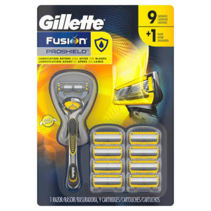 Gillette Proshield Razor + 9 Cartridges
