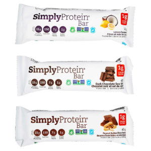 The Simply Bar Variety Pack Protein Bars, 15 × 40 g (1.4 oz)