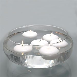 Floating Candles 2.25" White / Ivory - 6 Pack