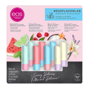 eos FlavorLab Lip Balm, 8-pack