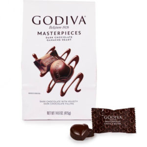 Godiva Belgium Masterpieces Dark Chocolate Ganache Heart 415g