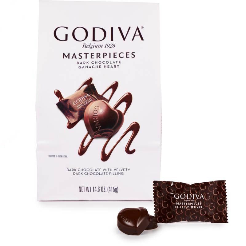 Godiva dark deals chocolate ganache hearts