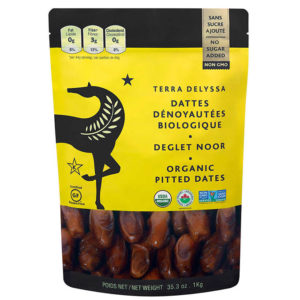 Terra Delyssa Deglet Noor Organic Pitted Dates 1 kg