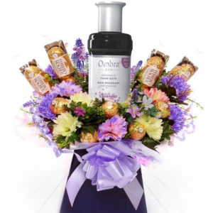 Ombra Spa Aromatic Lavender Foam Bath Bouquet