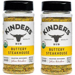 KINDER'S Organic Buttery Steakhouse Seasoning 2 Pack