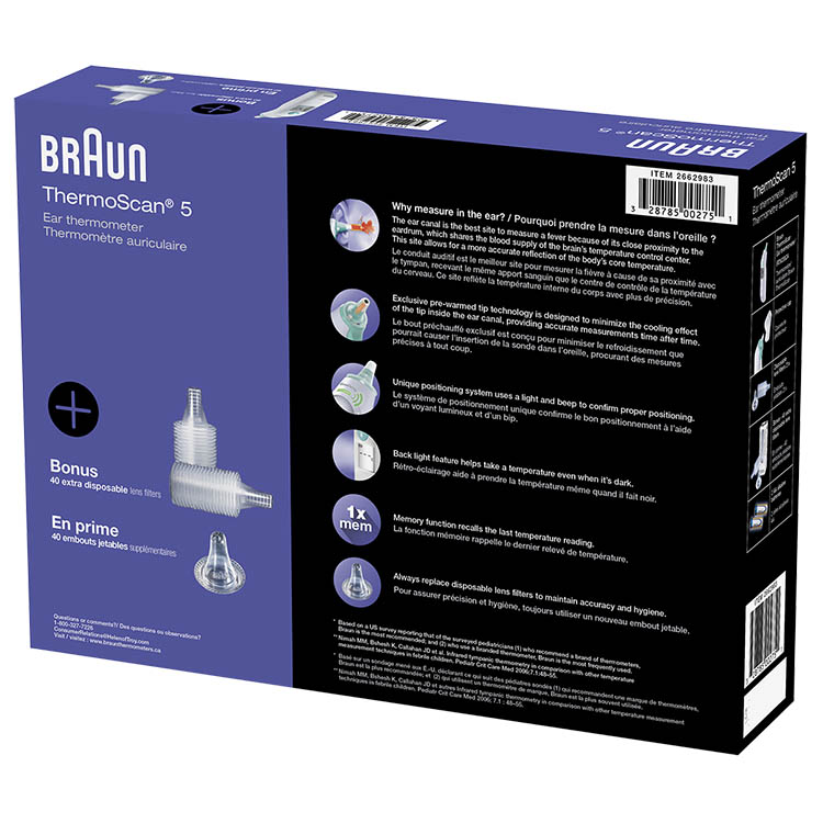 Braun ThermoScan Hygiene caps 40 st –
