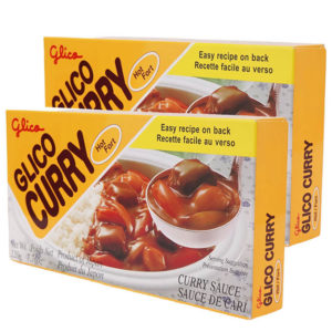Glico Hot Curry Sauce - Yellow 2 x 220g
