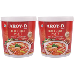 Aroy-D Red Curry Paste 2x 400g