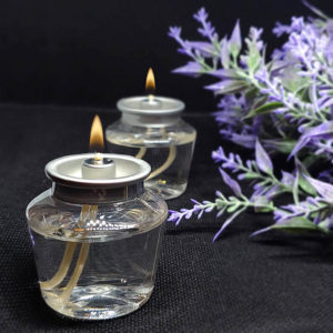 10hr Liquid Candle, Paraffin Wax Oil Clear Plastic cartridge